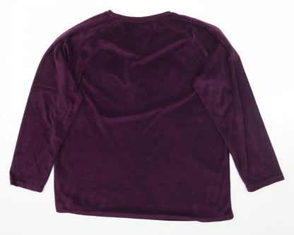 Primark Womens Purple   Pullover Jumper Size L  - weekend