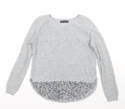 Womens UK Size 12 Marks and Spencer Grey Pullover Jumper