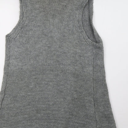 George Womens Grey   Cardigan Jumper Size 10