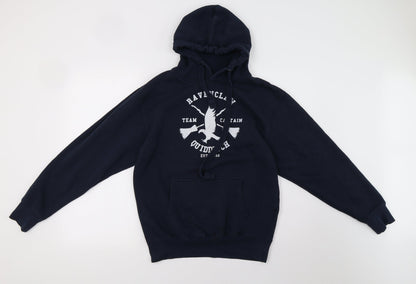 advance apparel Womens Blue   Pullover Hoodie Size S