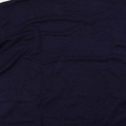 roadbent boothroyds Mens Blue  Knit Pullover Sweatshirt Size XL