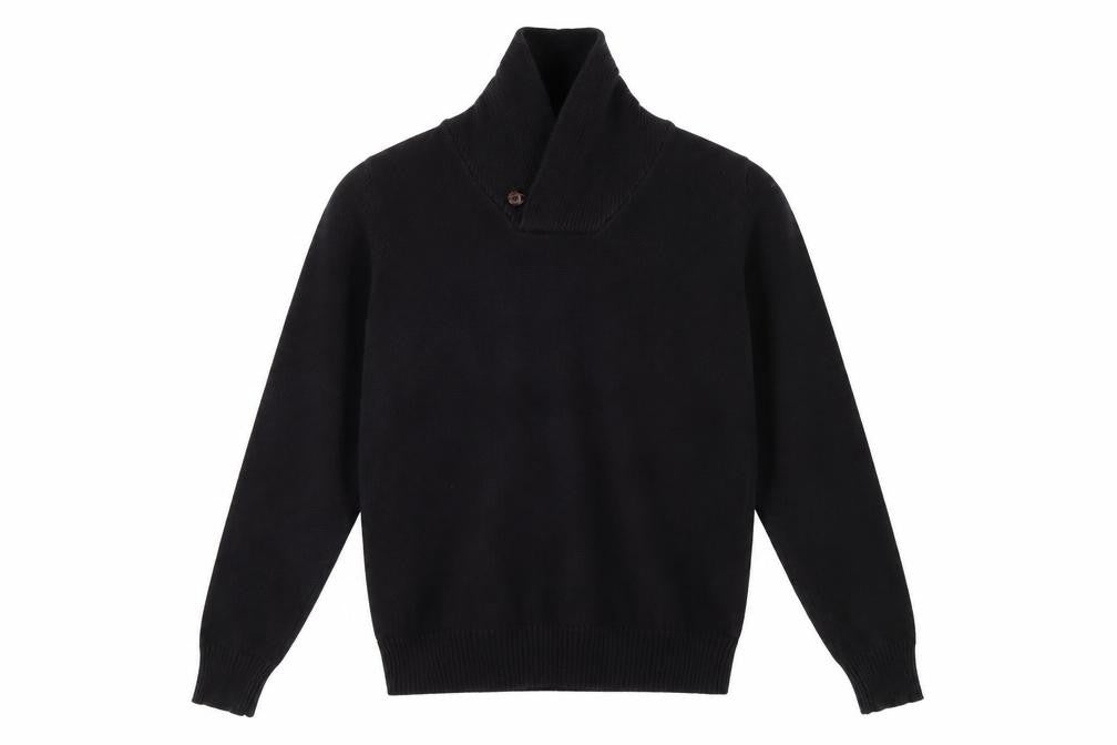 Mens UK Size XS Marks and Spencer Black Pullover Sweatshirt