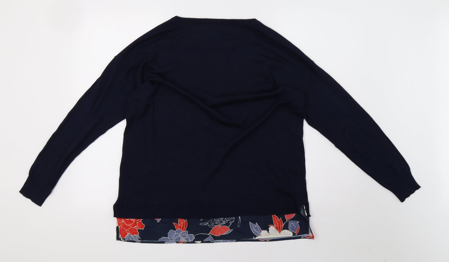 Womens UK Size 14 Anthology Blue Pullover Sweatshirt