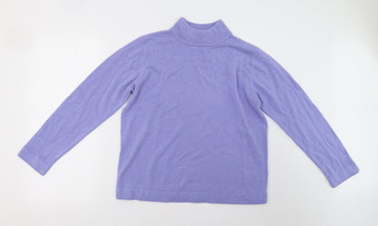 Bonmarché Womens Purple Pullover Sweatshirt Size M