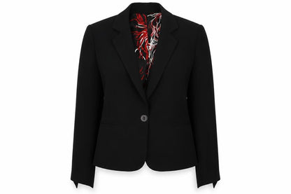 chianti Womens Black   Jacket Blazer Size 14