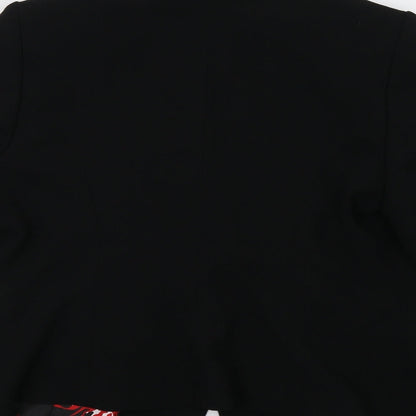 chianti Womens Black   Jacket Blazer Size 14