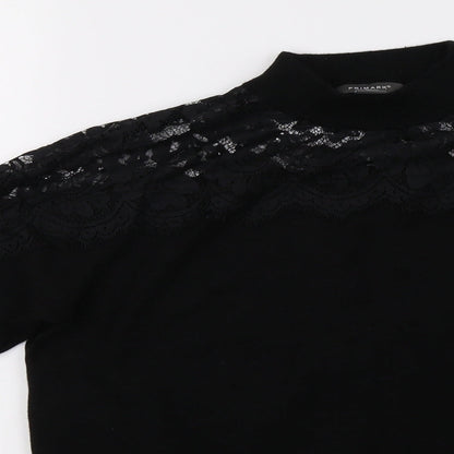 Primark Womens Black   Pullover Sweatshirt Size 12
