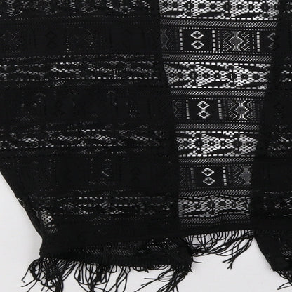 Primark Girls Black  Lace Cardigan Jumper Size 8 Years
