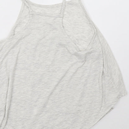 H&M Girls Grey   Basic T-Shirt Size 10 Years