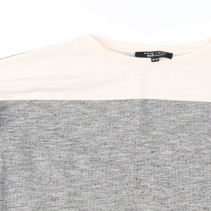 New Look Girls Grey   Pullover Jumper Size 12-13 Years