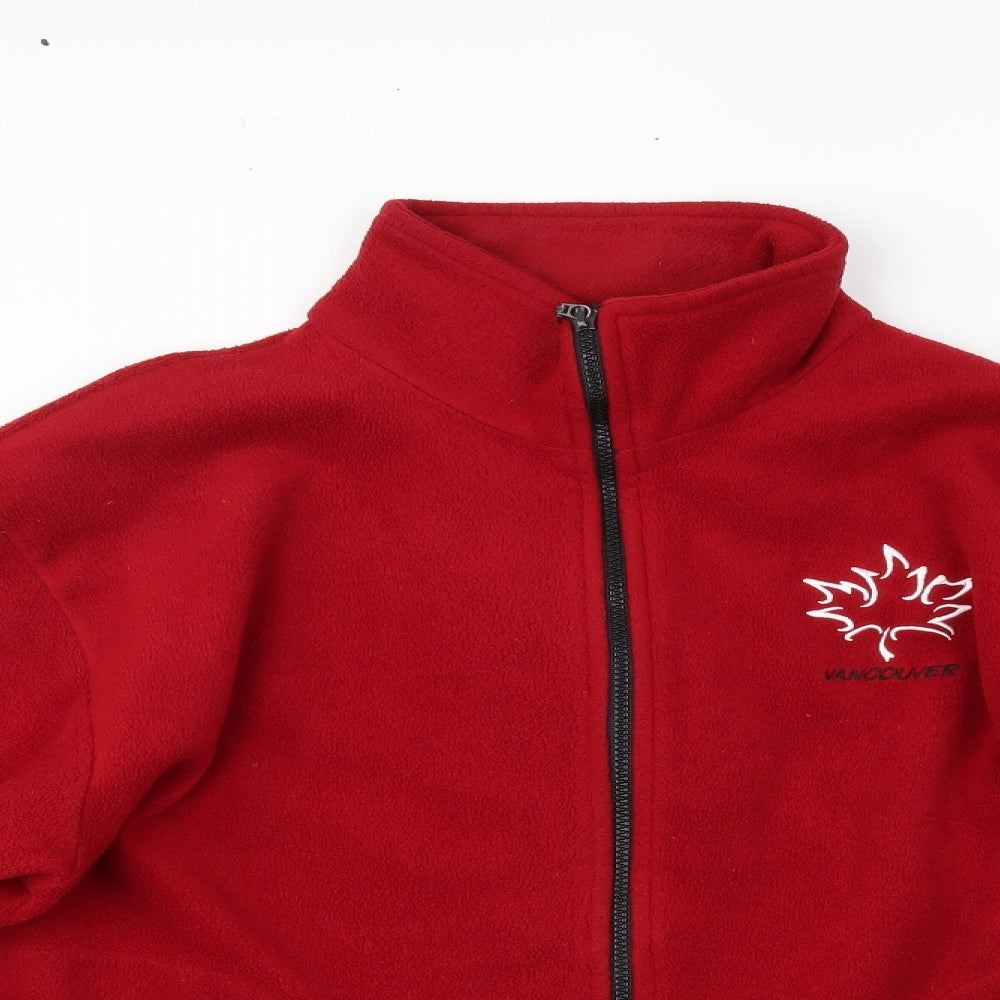 Mens UK Size S teepee Red Jacket