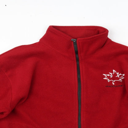 Mens UK Size S teepee Red Jacket