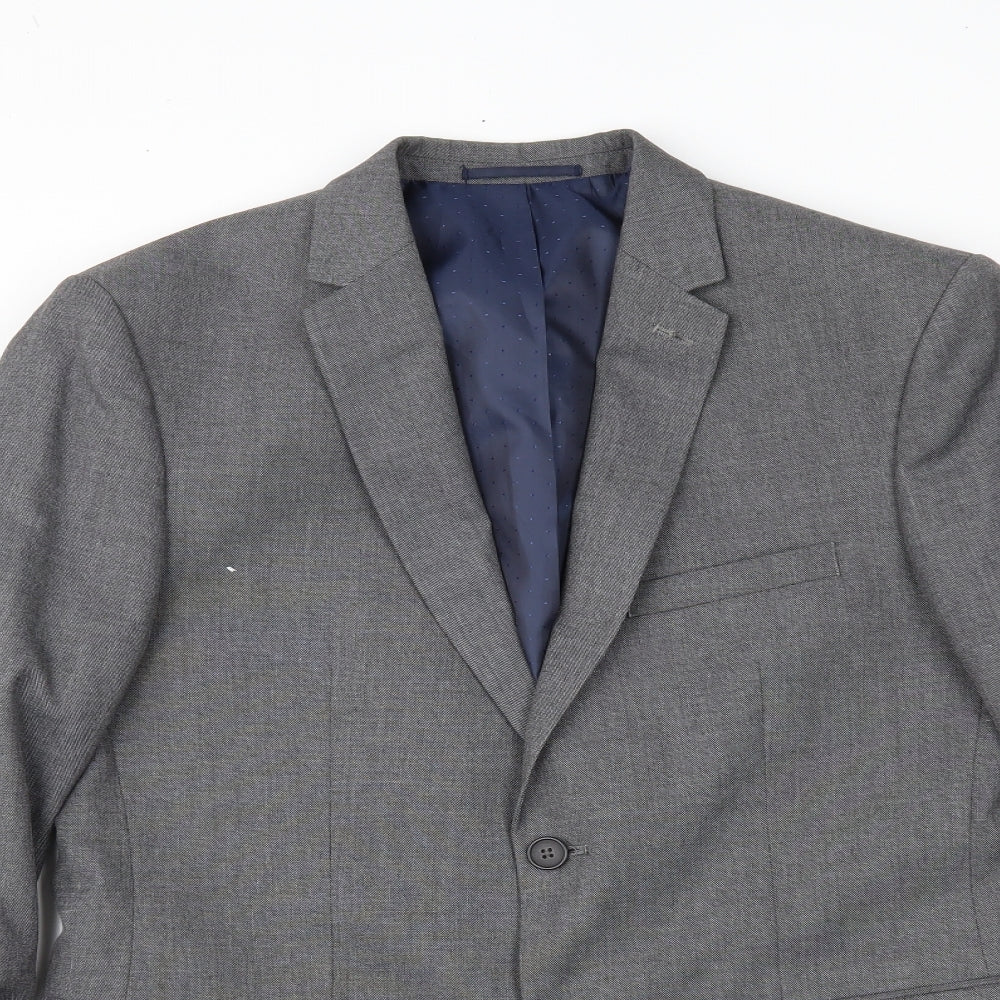 Mens UK Size 40 Taylor & Wright Regular Grey Suit Jacket