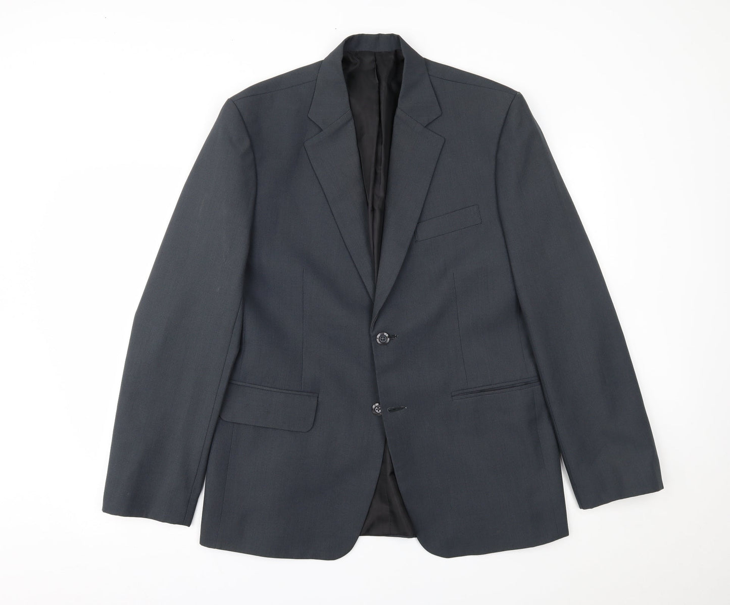 Mens UK Size 36 Preworn Regular Grey Suit Jacket