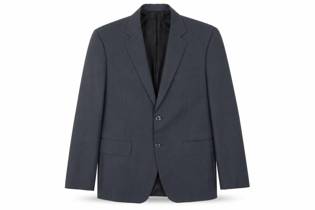 Mens UK Size 36 Preworn Regular Grey Suit Jacket