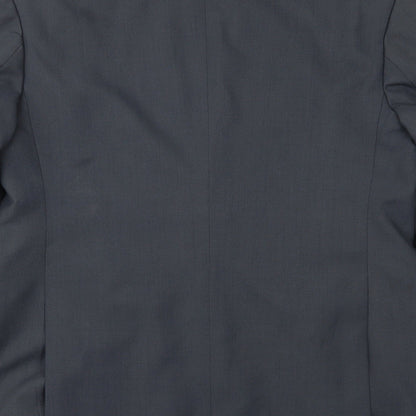 Mens UK Size 36 Preworn Regular Grey Suit Jacket
