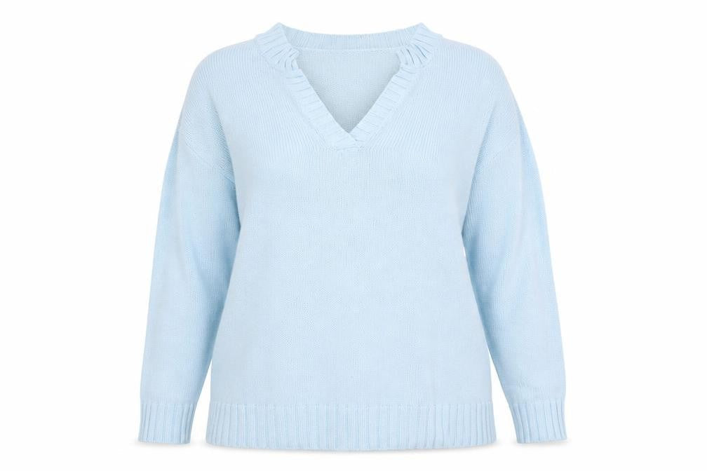 Womens UK Size 16 For Women Blue Pullover Jumper
