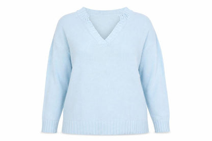 Womens UK Size 16 For Women Blue Pullover Jumper