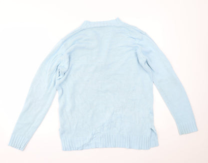 Womens UK Size 16 For Women Blue Pullover Jumper