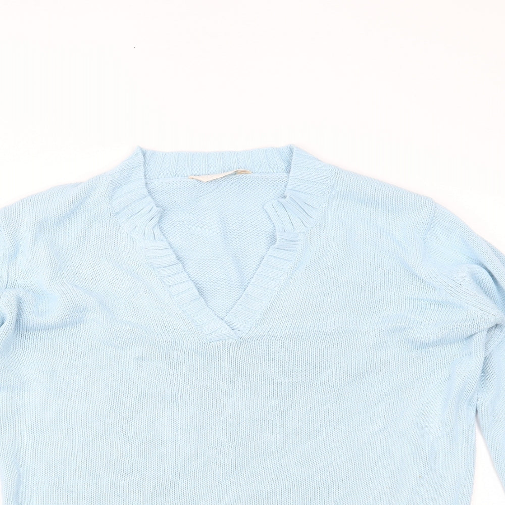 Womens UK Size 16 For Women Blue Pullover Jumper