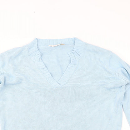 Womens UK Size 16 For Women Blue Pullover Jumper