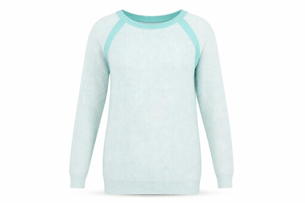Womens UK Size 12 ASOS Blue Pullover Jumper