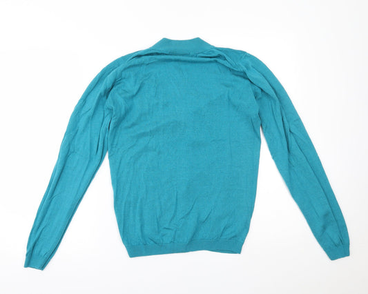 EWM Womens Blue   Basic Blouse Size S