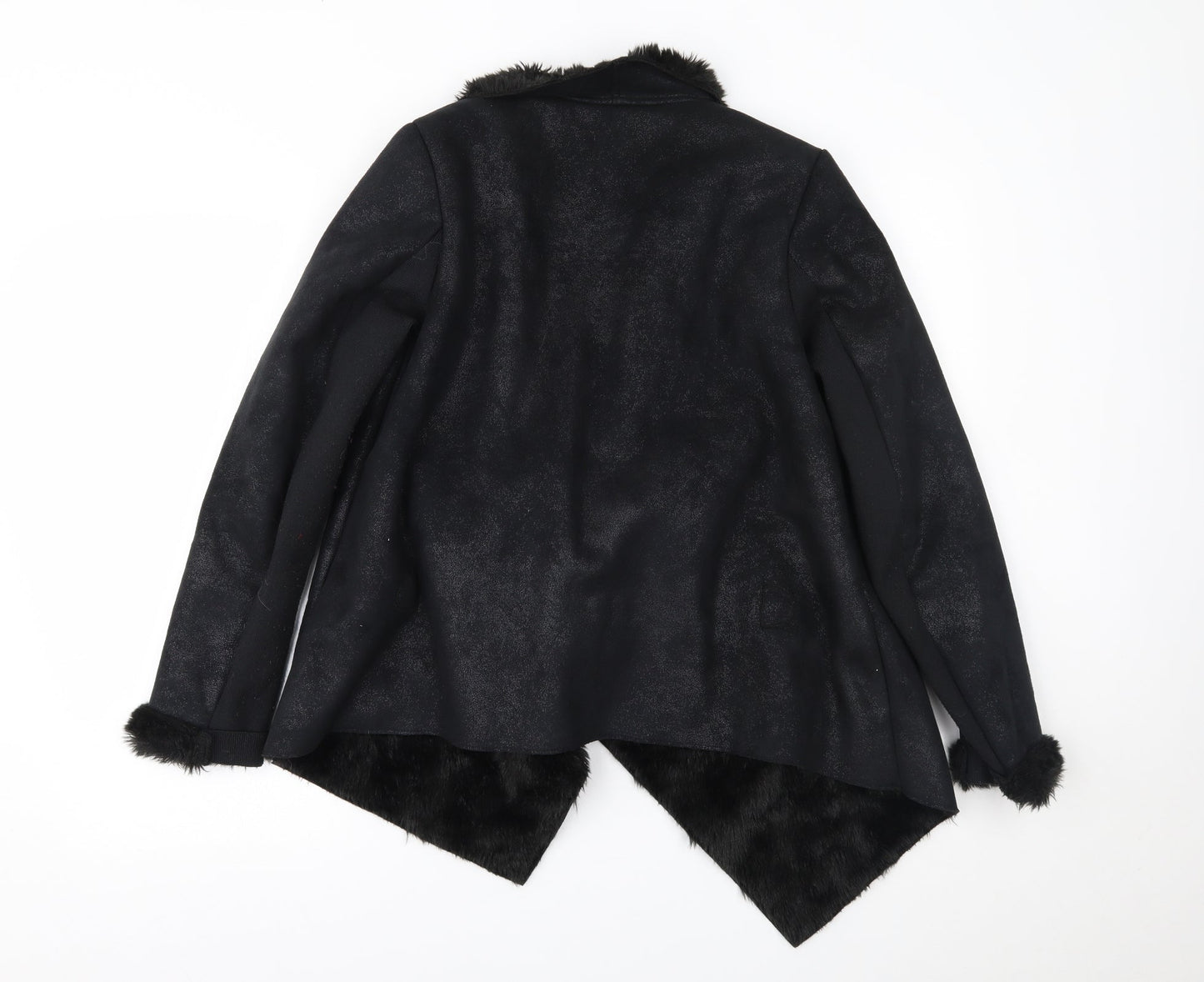 George Womens Black   Overcoat Coat Size 12