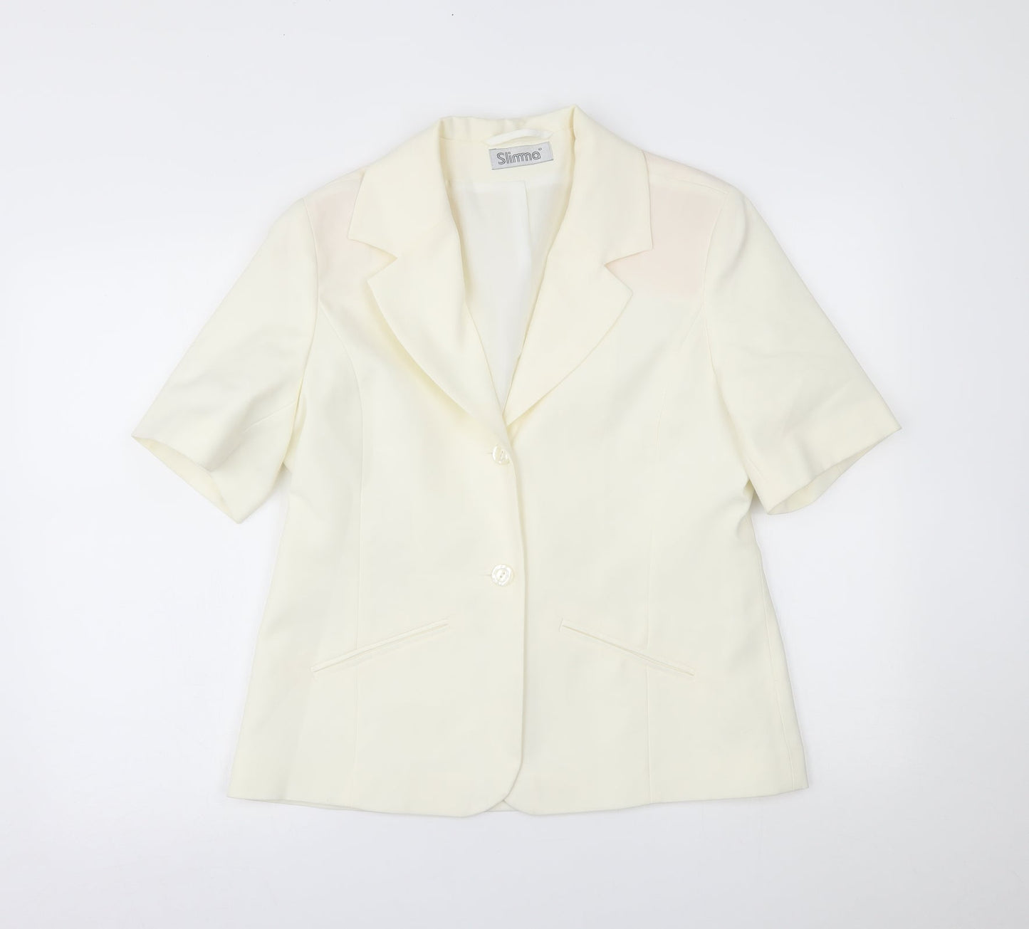 Womens UK Size 14 slimma Ivory Jacket