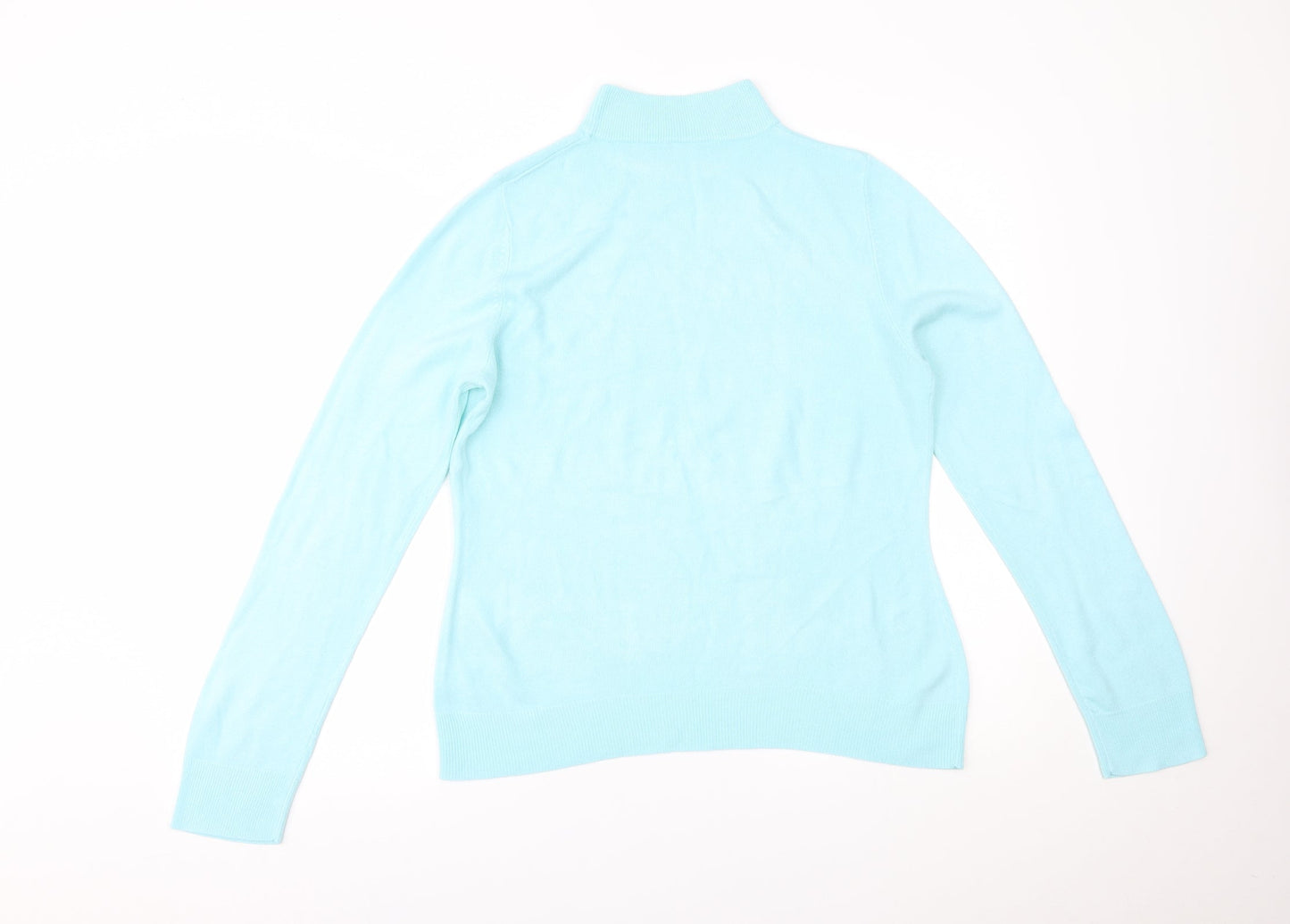 Womens UK Size 14 BHS Blue Basic Blouse