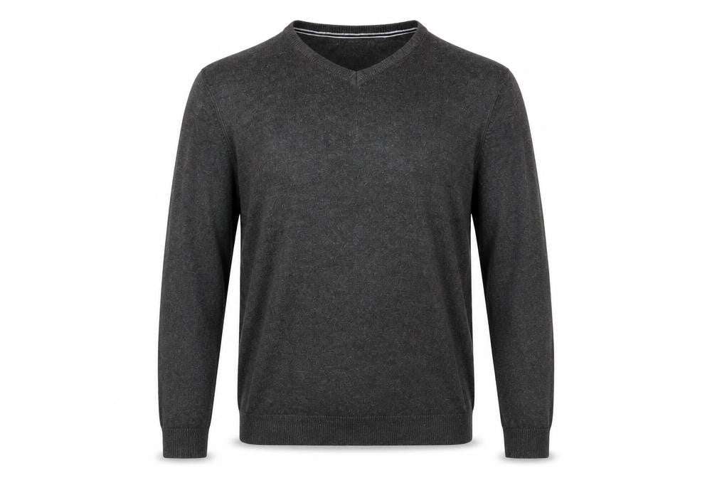Mens UK Size L Peacocks Grey Pullover Jumper