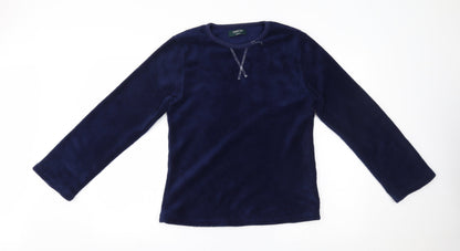 Hudson bay Womens Blue   Pullover Jumper Size S