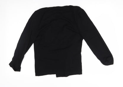 Womens UK Size S Wallis Black Cardigan Jumper