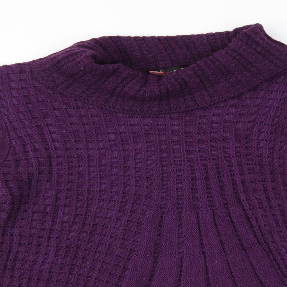 Womens UK Size M alexara Purple Pullover Jumper