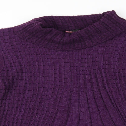 Womens UK Size M alexara Purple Pullover Jumper