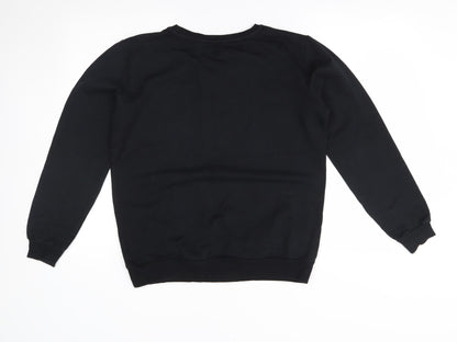 Womens UK Size 10 Dorothy Perkins Black Pullover Jumper