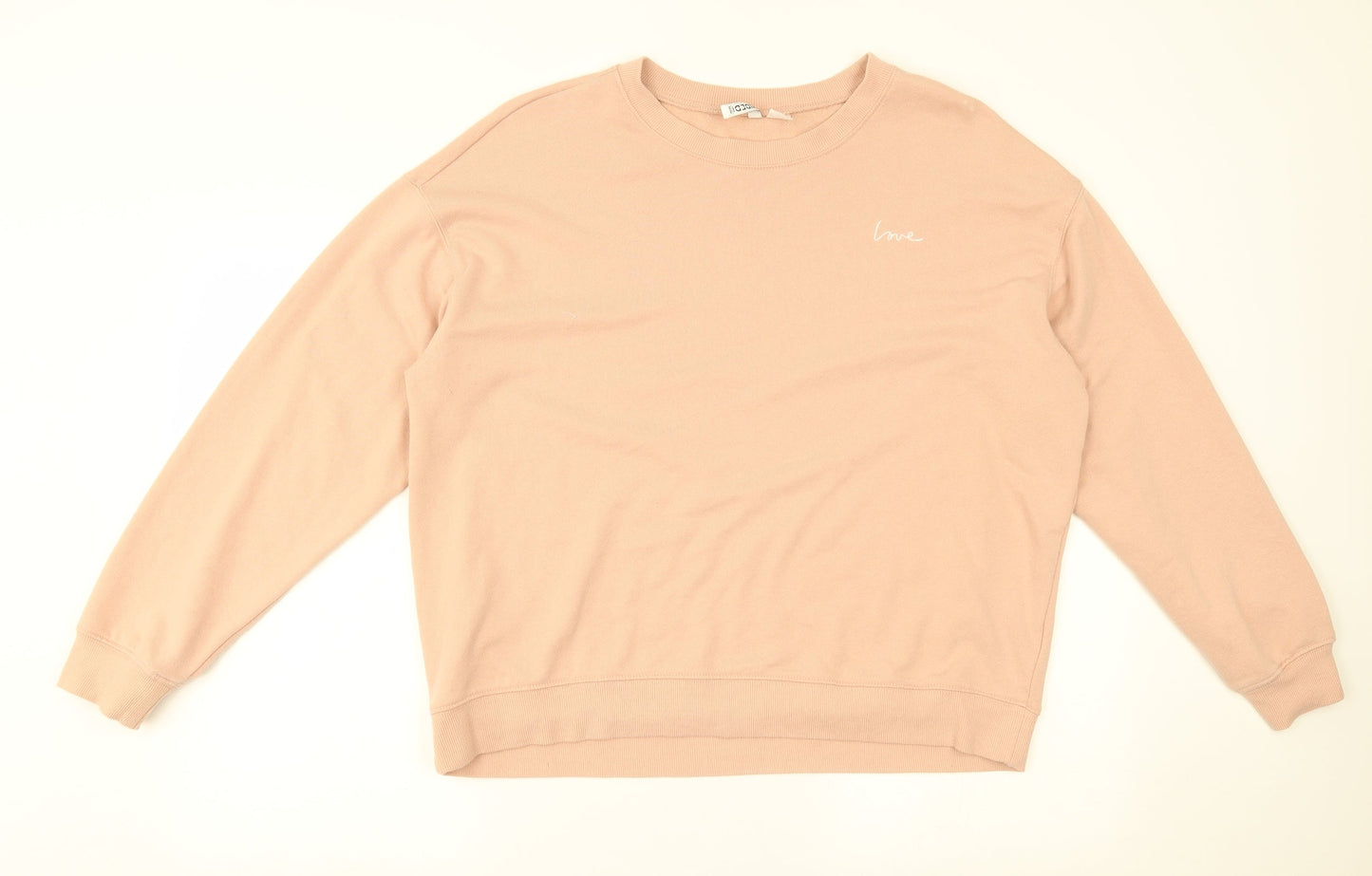 Womens UK Size XL H&M Pink Pullover Jumper