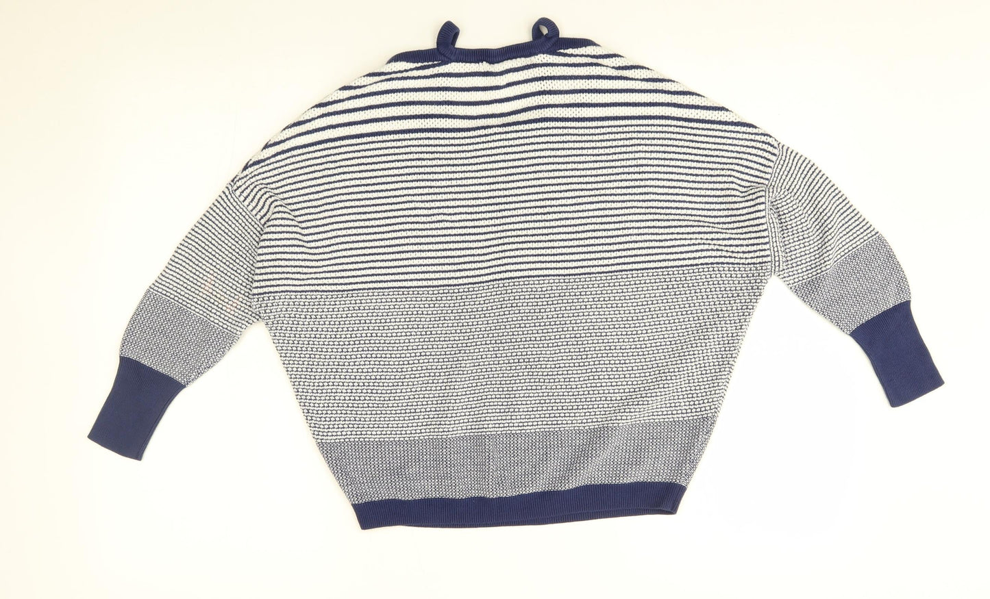 George Womens Blue Striped  Pullover Jumper Size 10