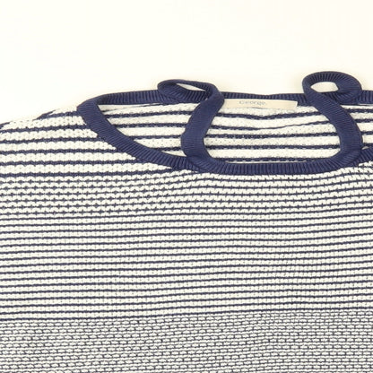 George Womens Blue Striped  Pullover Jumper Size 10