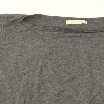 Womens UK Size 16 M&S Grey Pullover Jumper