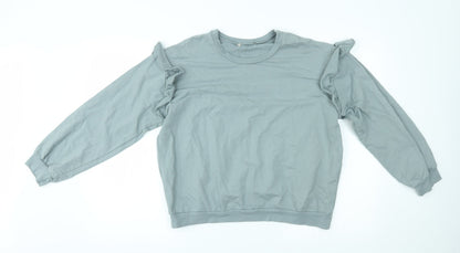 Womens UK Size XL Preworn Grey Pullover Jumper