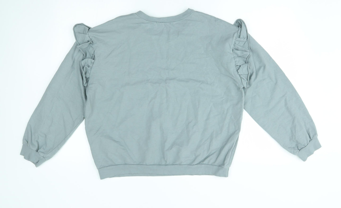 Womens UK Size XL Preworn Grey Pullover Jumper