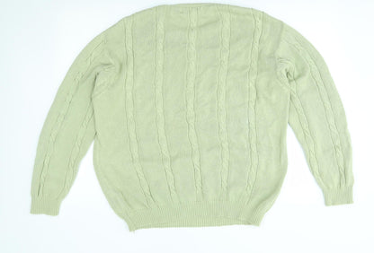 amy moore Womens Green   Pullover Jumper One Size