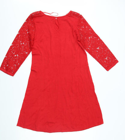 F&F Womens Red   A-Line  Size 14