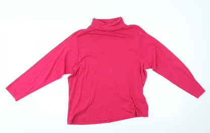 Womens UK Size L amoretti Pink Pullover Jumper