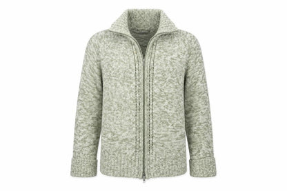 ALEKARA Womens Green   Full Zip Jumper Size L