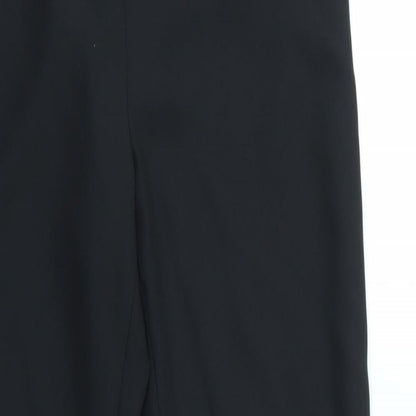 WARP AND WEFT Womens Black   Dress Pants Trousers Size 12 L30 in