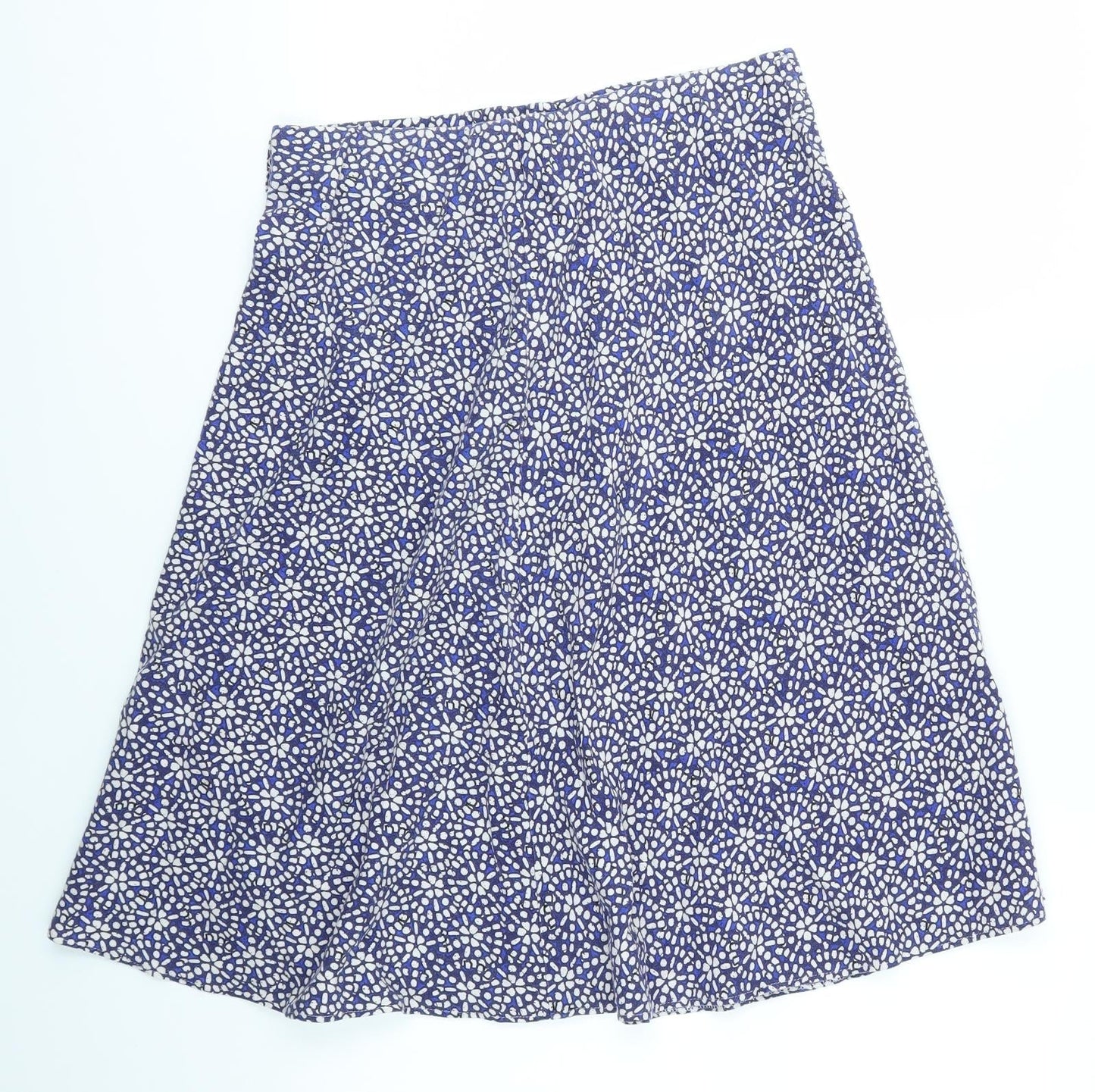 M&S Womens Multicoloured   A-Line Skirt Size L