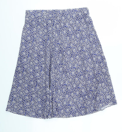 M&S Womens Multicoloured   A-Line Skirt Size L