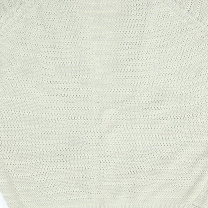 Womens UK Size 12 Preworn Beige Cardigan Jumper